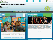 Tablet Screenshot of conectandomundos.org